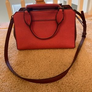 Pink Coach crossbody bag